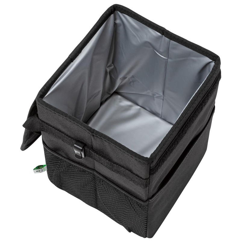 Bonform 7254-72BK Ripleve Multi-functional Dust Box, Black, Waterproof Material, Pocket,