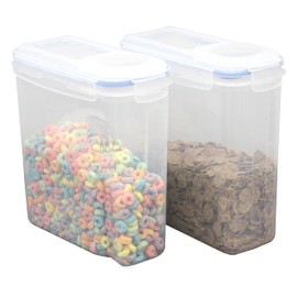 Basicwise QI003322.2 Cereal Containers, Size: 9" W x 4" L x 9.5" H