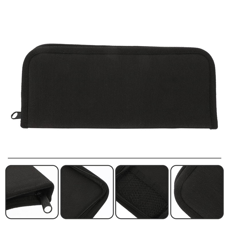 Operitacx Artist Paint Brush Holder Canvas Roll Up Case Bag