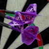 CUESOUL Rust Integrated Dart Shafts and Flights, with Exclusive Pattern