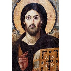 Hispanic World Jesus Pantocrator Christ Cristo icon 6th Century