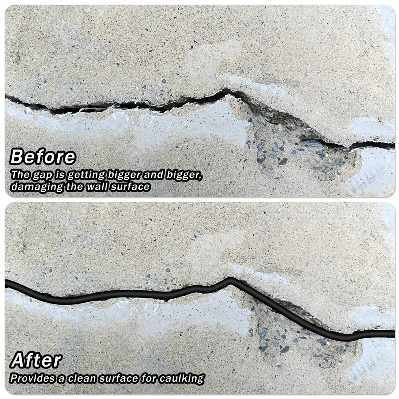 Frienda Backer Rod Foam Rubber Caulk Saver Concrete Expansion Joint