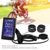 Electric Bicycle LCD Display GD06 Bike Computer Speedometer with 36V
