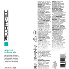 Paul Mitchell Paul Mitchell Awapuhi Moisture Mist, Hydrating Spray For Hair + Skin, 8.5 fl. oz.