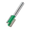 Trend CraftPro Straight Two Flute Router Cutter Bit, 1/4 Inch