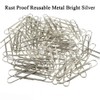 HAHIYO Paper Clips Sturdy 2 inches Length 100 Pack Paperclips