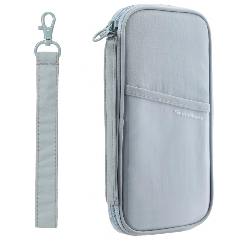 SEPWIK Travel Passport Wallet RFID Family Passport Holder with Hand