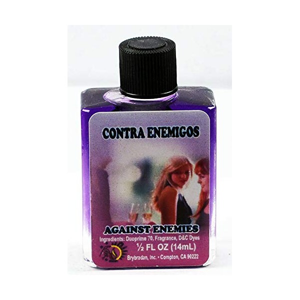 1 Piece BRYBRADAN Against Enemies Spiritual Oil Contra ENEMIGOS ACEITE