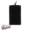 MUZZANO Original Cocoon Pouch for Alcatel OT 6033 - Black