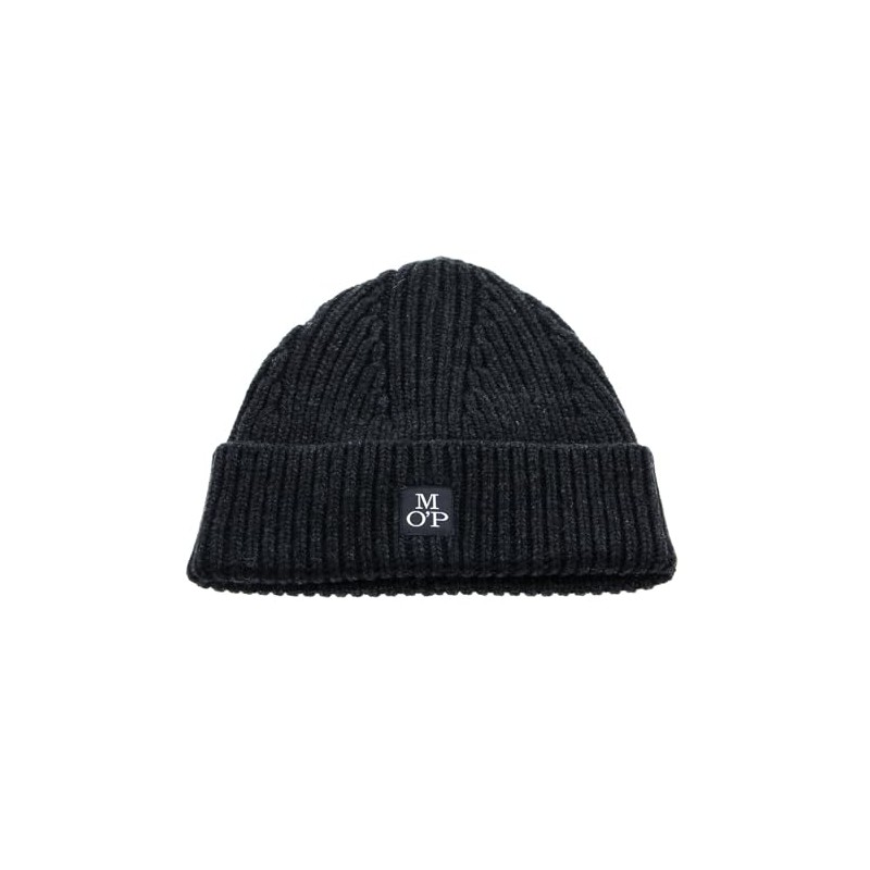 Marc O'Polo Hat Dark Grey Melange, Dark grey blend