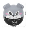 Tomotato Mechanical Kitchen Timer, Adorable Dog Shaped Wind Up Timer