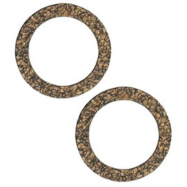 USA Made, 2 Fuel Cap Gaskets Compatible Replacement for 20000-85221, V107000010. Used on Select Trimmers. Outer Diameter 1-3/8". Made in The USA. Aftermarket.
