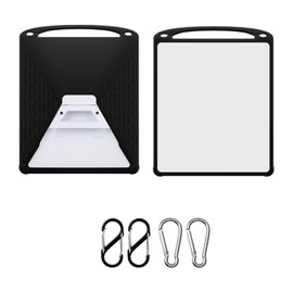 AiWi Space Starlink Mini Cover, Waterproof & Dustproof Protective Case for Starlink Mini, and All-Weather Outdoor Protection Accessories (Rear Cover Black)