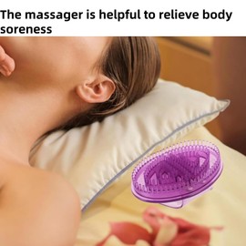 Meridian Massager Brush,Belly Massager,Leg Massage,Meridian Brush,Body Bru/sh,Meri/dian Massa/ger for Back,Relaxing Body Massa/ger,Mas/sage Tools,Mas/sage Bru/sh for Feet,Legs,Hands,Neck,Muscles,Arms