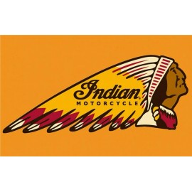 INDIAN MOTORCYCLE RACING 3' X 5' USA BANNER/FLAG,gi