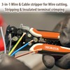 BOLTWORK 3 in 1 Wire Stripper Tool Heavy Duty Automatic,