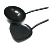 Traditional Hand Hammered Forged Wok Ladle Spatula Set, Protects Chinese