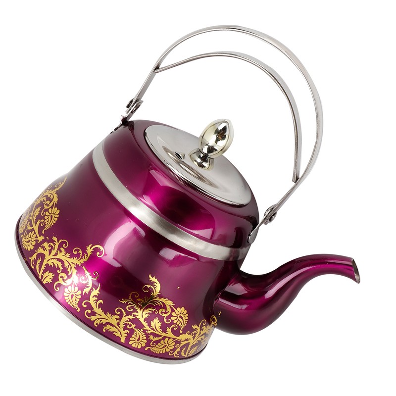 1.5L Teapot Classical Roman Tea Coffee Water Kettle Teaware Kitchen
