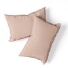Panda 100% Bamboo Pillowcases (Vintage Pink - 50 x 75