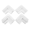 4pcs Solar Panel Corner Bracket Anti UV ABS Solar Panel