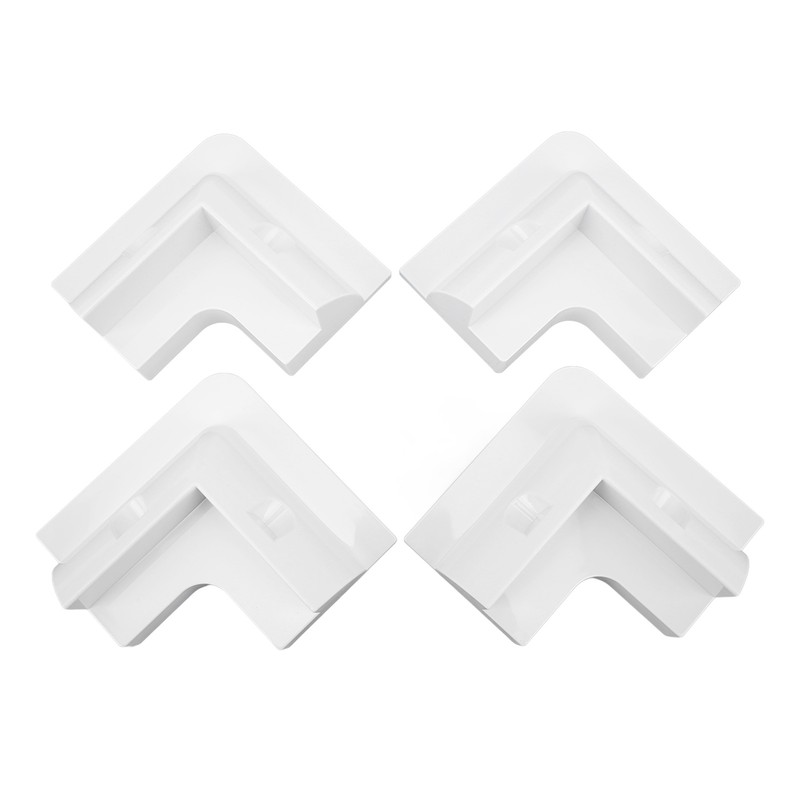 4pcs Solar Panel Corner Bracket Anti UV ABS Solar Panel