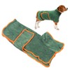 Dog Drying Robe Fast Drying Water Absorption Keep Warm Pet