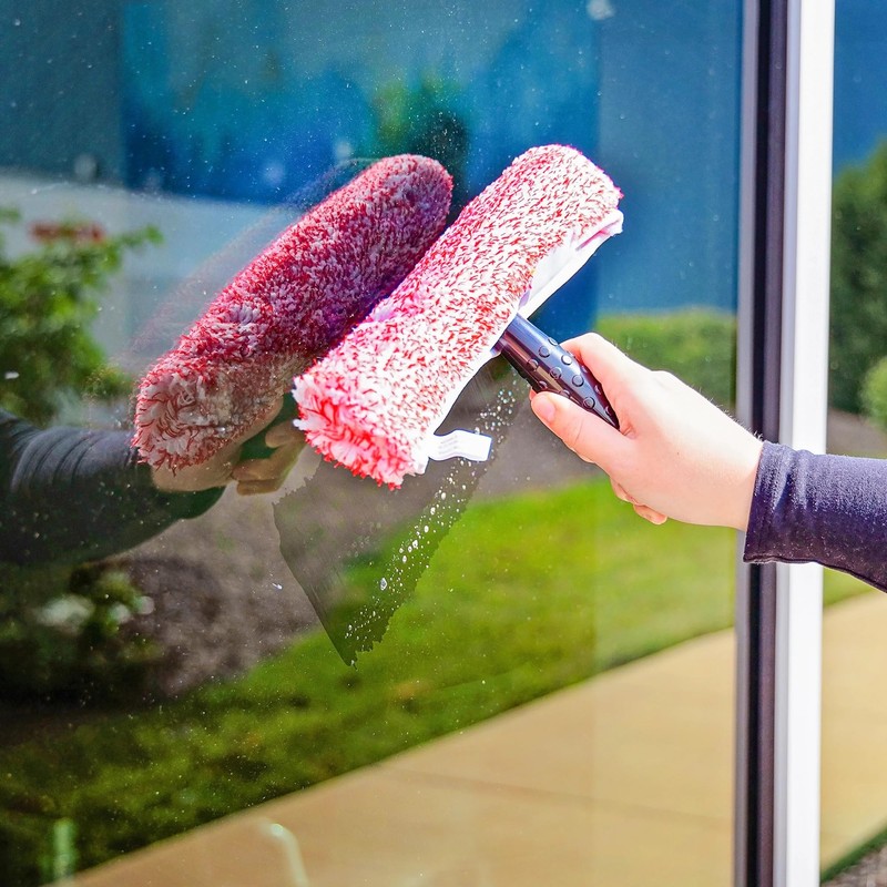 Libman Window Cleaning Kit – All-in-One Window Washing System with