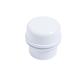 JB Products Air Admittance Valve, 2″ x 1-1/2″ Solvent Weld 6 DFU Capacity, PVC Construction For Venting Plumbing Drainage Systems (White)