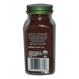 Simply Organic Clavo Molido Orgánica Clove 80g Se