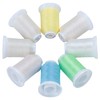 New brothread 8 Spools UV Colour Changing Machine Embroidery Thread