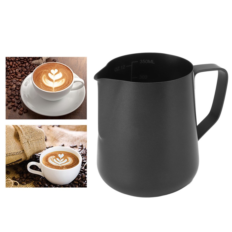 Milk Frothing Pitcher 304 Stainless Steel Coffee Steaming Milk Jug
