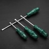 sourcing map SL6 Flat Head Screwdriver 9.8" Magnetic Slotted Screwdrivers