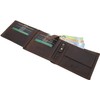myledershop Buffalo Full Leather Horizontal Wallet RFID & NFC Protection