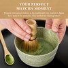 YIBO Matcha Whisk Set, Matcha Making Kit Whisk (Chasen Holder),