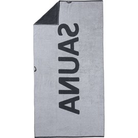 Erwin Müller Sauna Towel, Bath Towel, XXL 100% Cotton, Size 90 x 180 cm, Olive Jade - Quick Drying, Absorbent, with Loops on Both Sides