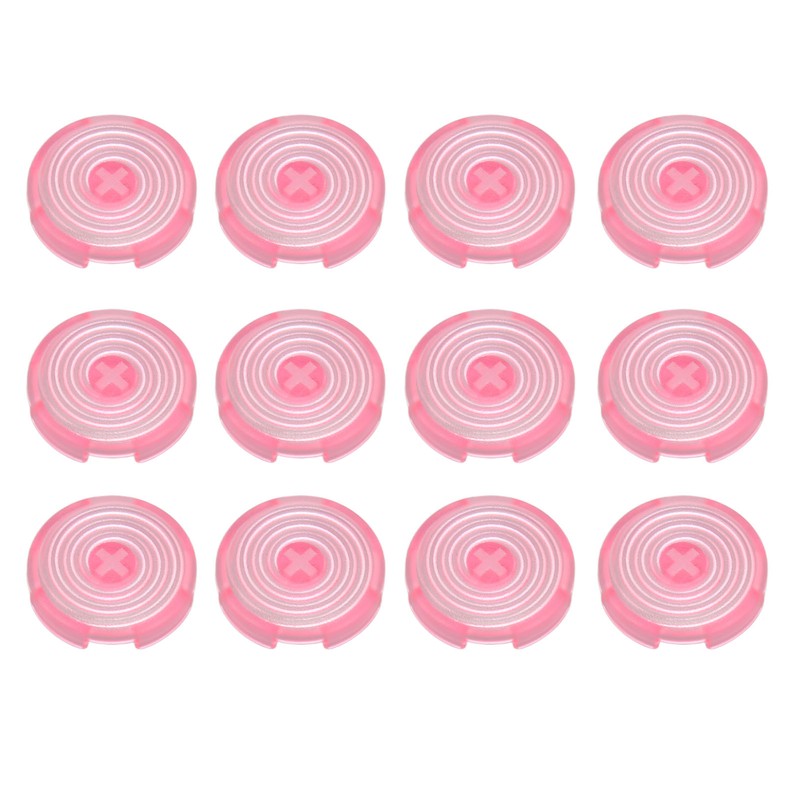 12pcs Arcade Button Cover Replace Mechanical Push Button Cover for