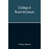 A Catalogue Of Minerals And Synonyms