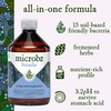 MICROBZ Breathe Liquid Probiotic – Multi-Strain Live Cultures for Gut,