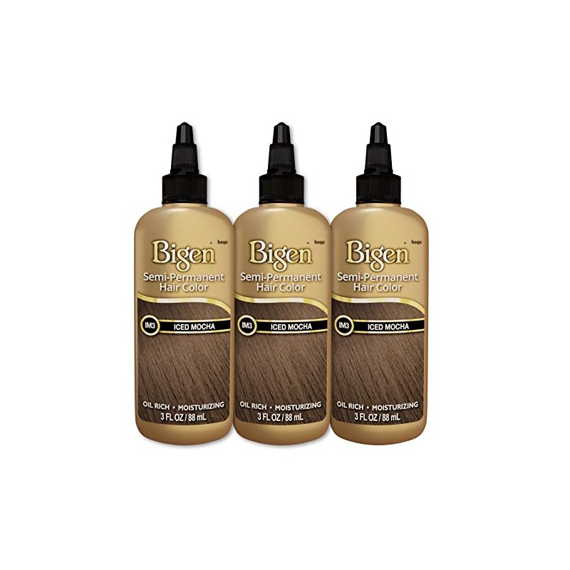 IM3 Iced Mocha Bigen Semi Permanent Hair Color (3 Pack)