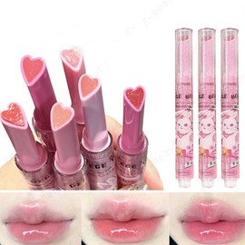 LIANGNISHI Cute, High Pigment Love Lipstick, Removable Lip Makeup, Never Lose Makeup, Perfect Fit, Long Lasting Makeup All Day Longer, Gloss, Moisturizing, Shine, Whitening-04# Nude Color