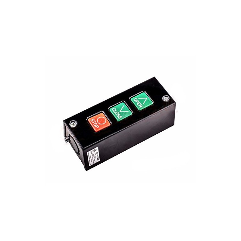 Commercial Garage Door Opener 3 Button Wall Mount PBS 3