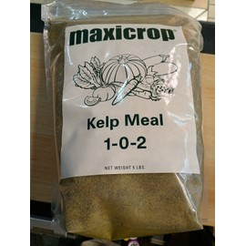 Maxicrop Kelp Meal 1-0-2 Ascophyllum Nodosum 5 Lb. Organic Vegetable Garden Food
