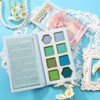 12-Color Zodiac Eyeshadow Palette, Matte Metallic Shimmer Pressed Pigments, Highly