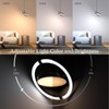 FIMEI LED Saturn Pendant Lights, 3000-6000K Dimmable Adjustable Hanging Chandelier