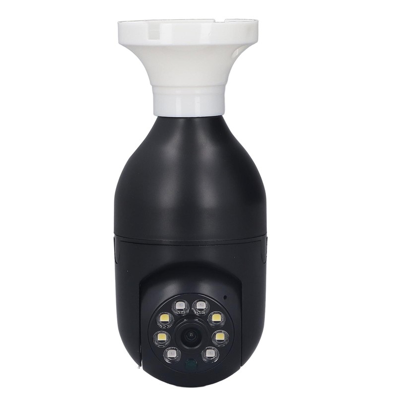 Light Bulb Security Camera Wireless Wifi Video Intercom E27 Infrared