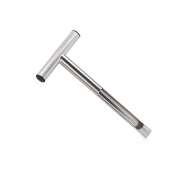 Gugxiom Soil Sampling Probe, 12/21in T-Handle Soil Sampling Tool, Stainless Steel Eco-Friendly Soil Test Kit for Garden and Lawn Care. (12in)