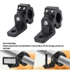2PCS UTV Whip Light Mount & Light Bar Bracket, 1.75-2