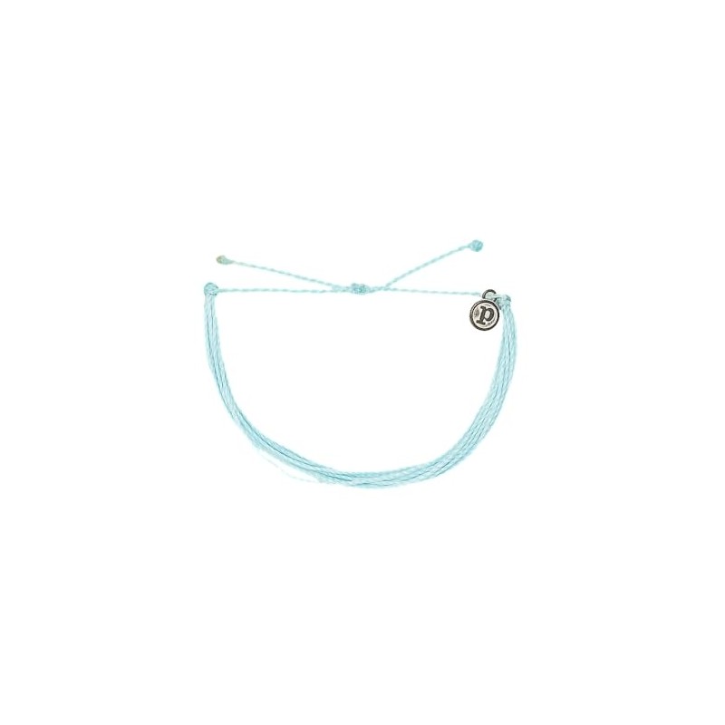 Pura Vida Solid Original Ice Blue Bracelet