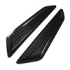 2 Pcs Hood Vent Cover Black Air Intake Dashboard Decorative