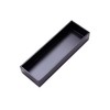 Sansnow Bamboo Drawer Organizer Box for Office Home Black 12"4"